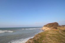 sch�ne Wanderwege an der Steilk�ste entlang Baugrundst�ck ca. 850 m� in gewachsener Siedlung