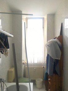 Bad mit Fenster G�nstige Eigentumswohnung, vermietet, 2-ZKB, EG, Mietrendite ca. 10 %