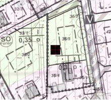 Grundst�ck mit Baufeld Baugrundst�ck ca. 850 m� in gewachsener Siedlung