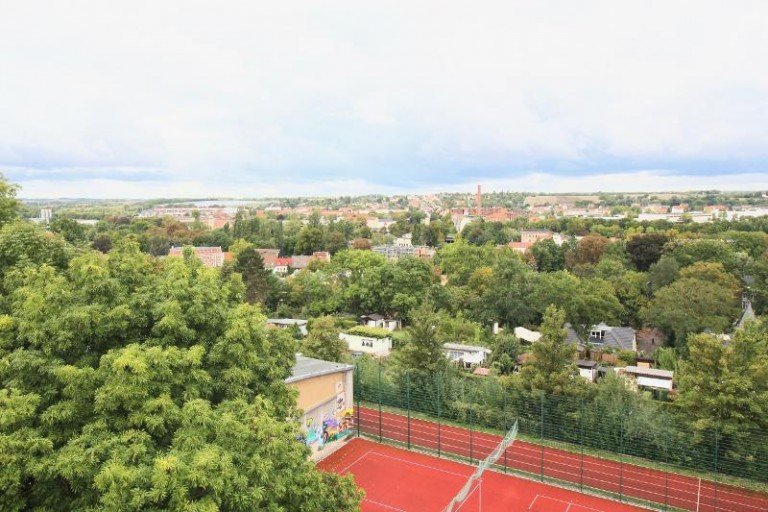 Fantastische Aussicht �ber Zeitz Zeitz Etagenwohnung Fantastische Aussicht vom Balkon